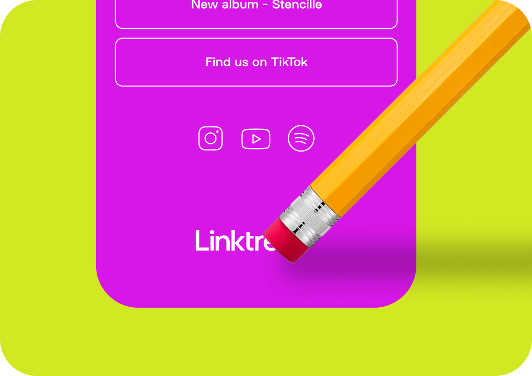 Remove the Linktree logo.