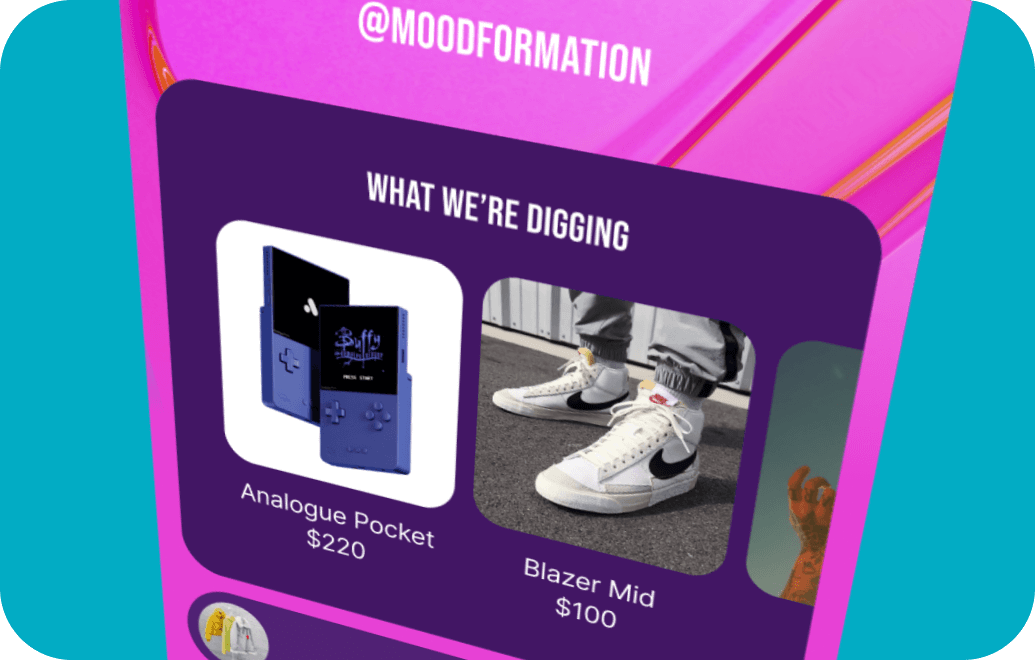 Organize your links with headers.